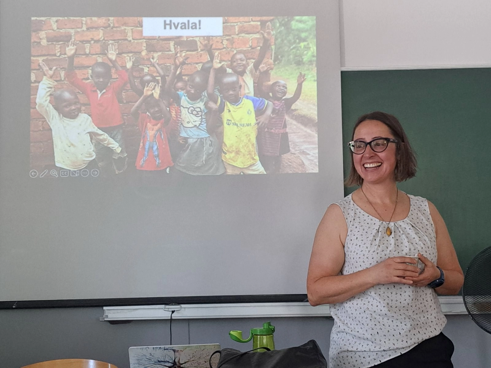 Kafa sa naučnicom: prof.dr. Đenita Hadžiabdić Guerry