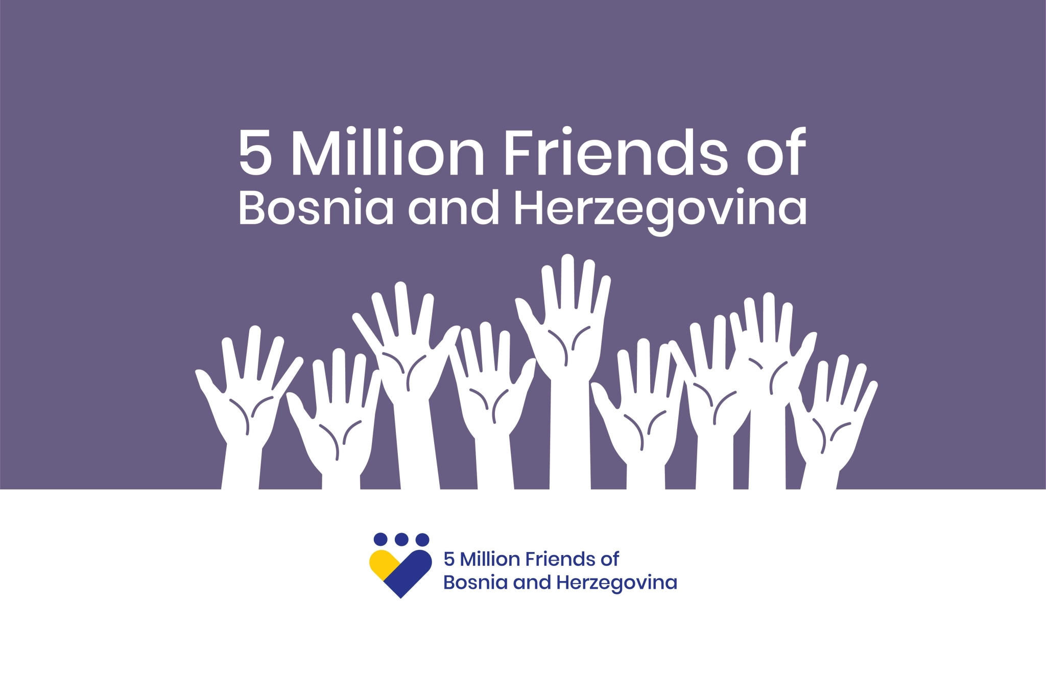 Asocijacija Pet miliona prijatelja Bosne i Hercegovine pokrenula novu platformu