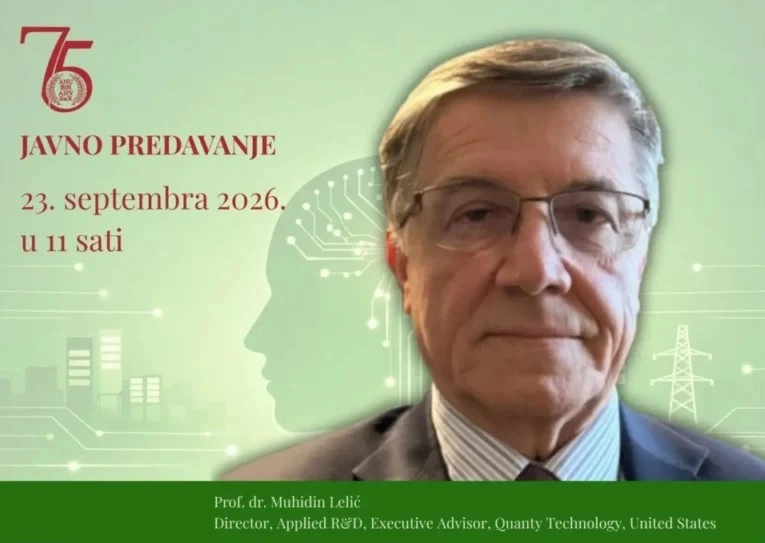 Javno predavanje prof Dr Muhidina Lelića: Digitalne tehnologije, pametne mreže i vještačka inteligencija