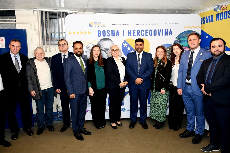 Ministar Vlade Ujedinjenog Kraljevstva Lord Wajid Khan u posjeti Bosankoj kući u Birminghamu, UK